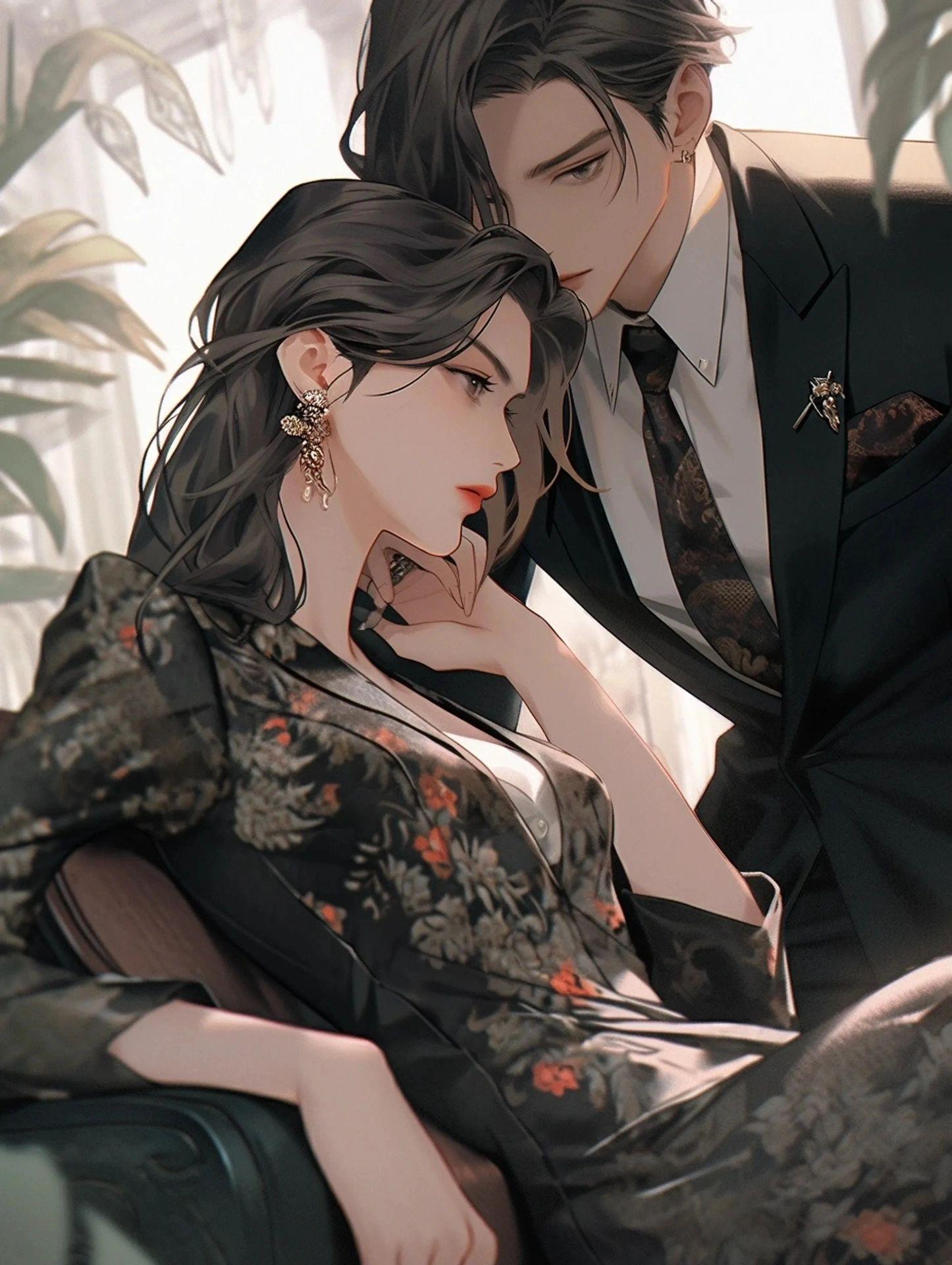 男友睡醒